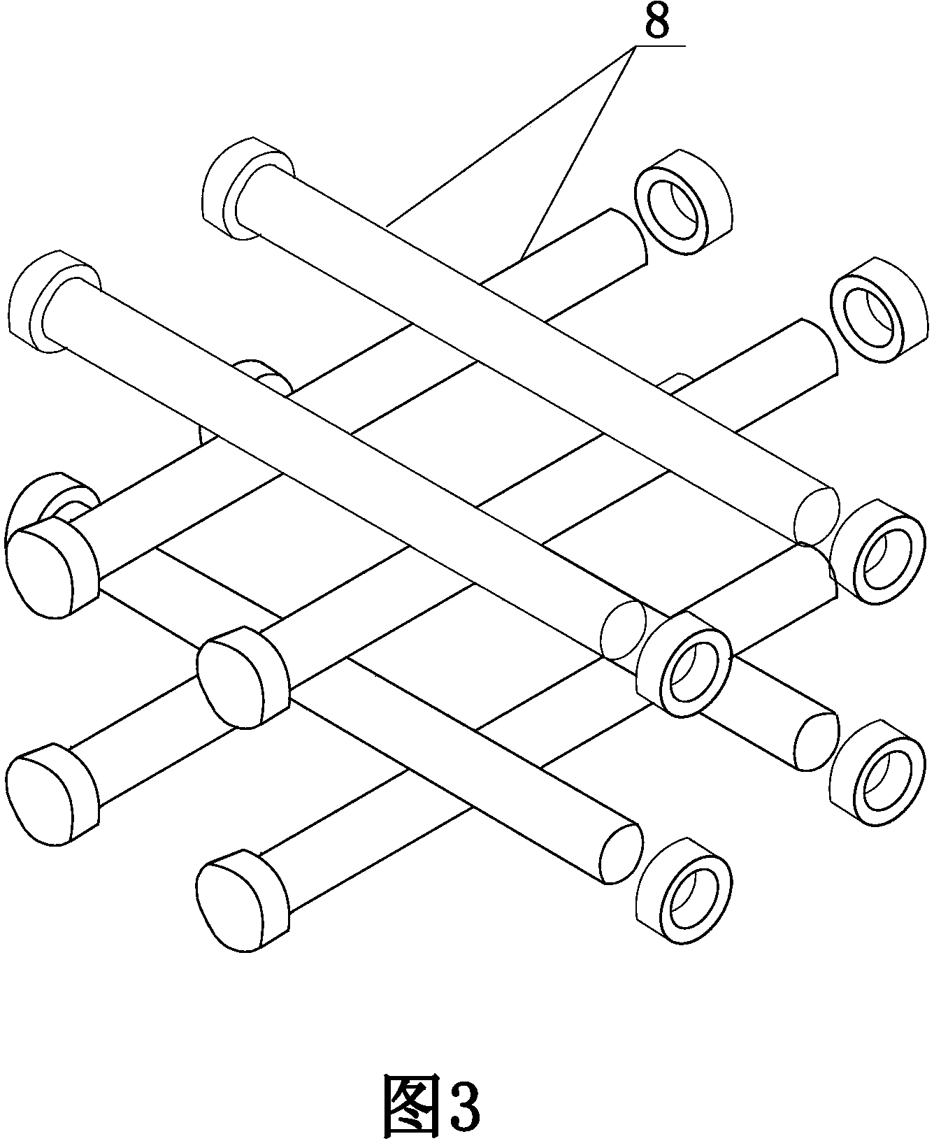 Square steel core filling inner sleeve and opposing screw bolt splicing joint and construction method of splicing joint