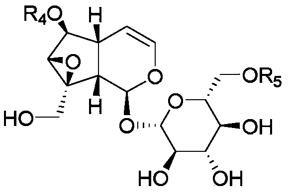 Catalpol derivative and application thereof