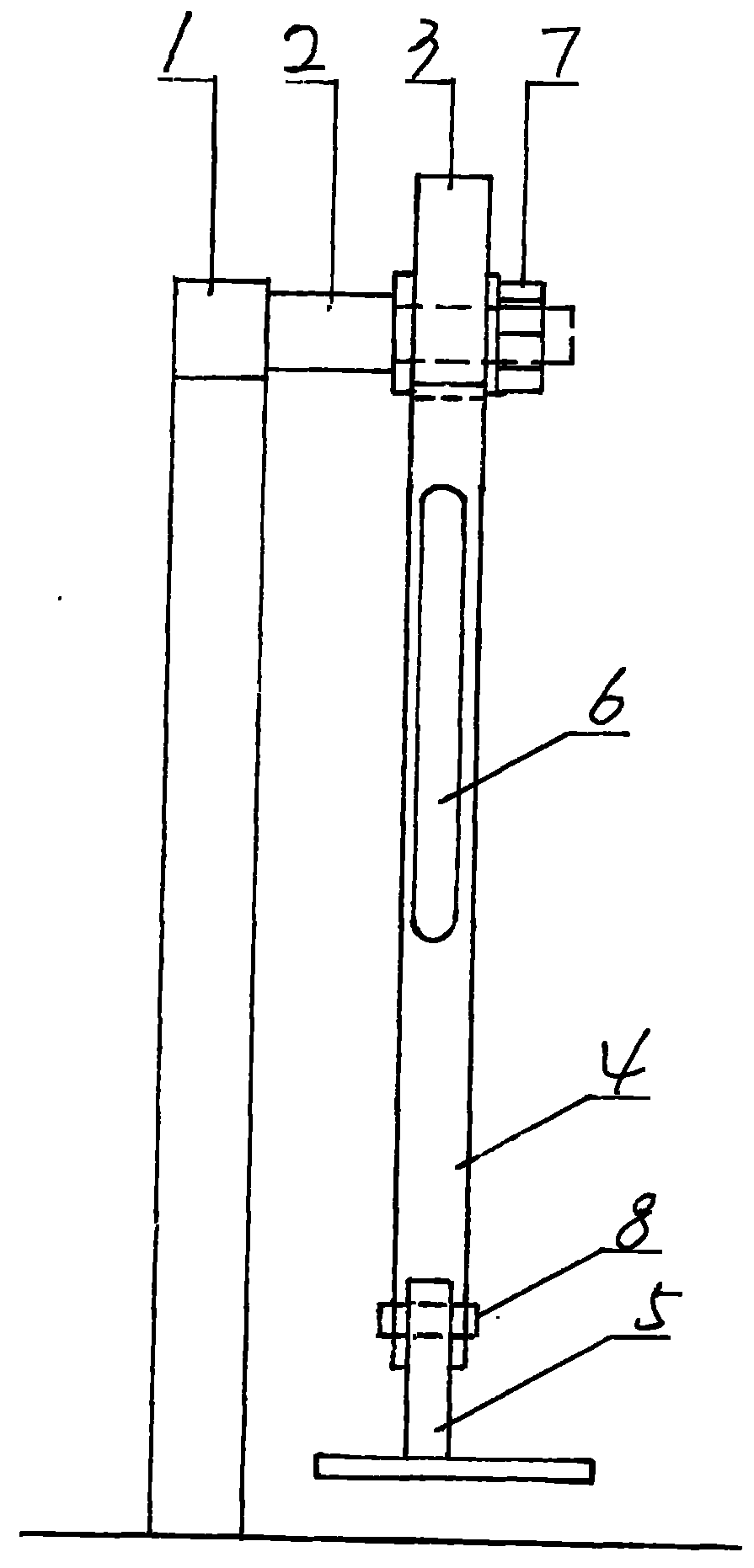 Leg crossing device