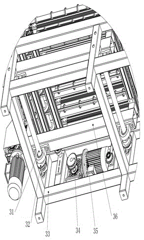 Glass turn table