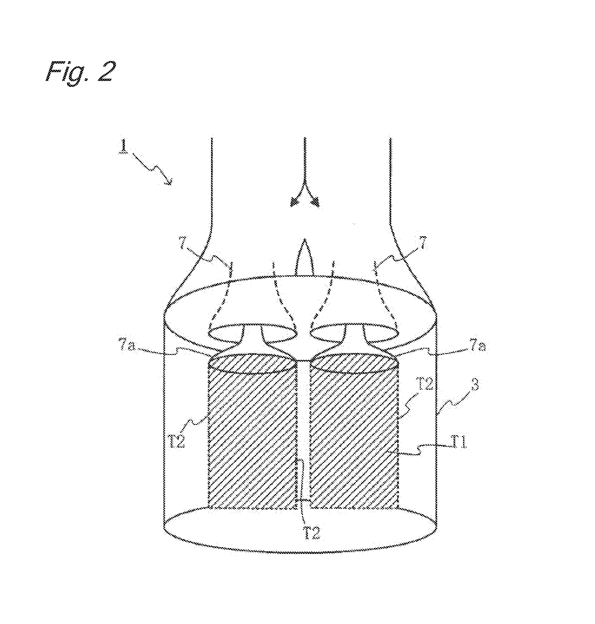 Fuel injection valve, internal combustion engine and fuel injection method