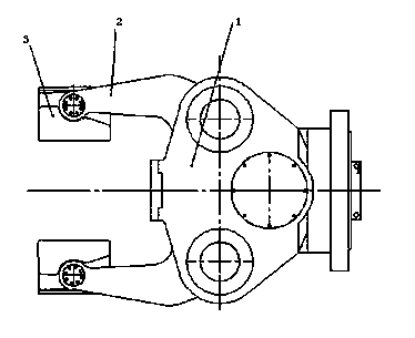 Clamp structure of forging system efficient overloaded operation robot