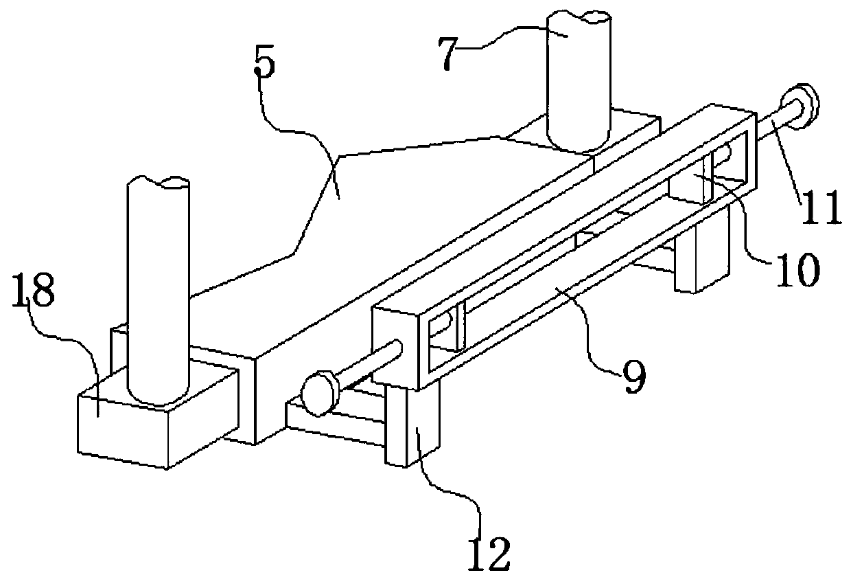 Stamping device for automotive body accessory processing