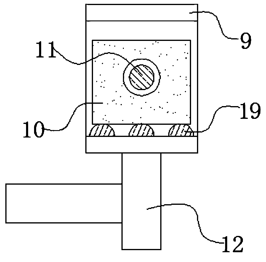 Stamping device for automotive body accessory processing