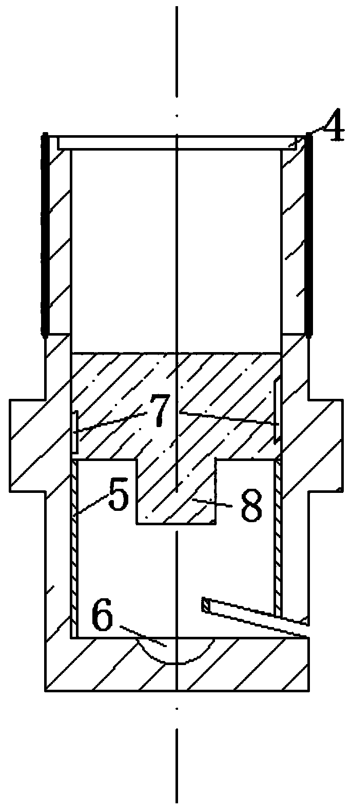 A window type atomized water curtain fire sprinkler