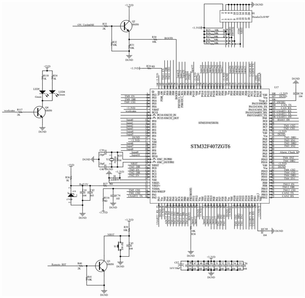 Low-cost 13-axis parallel motion control card