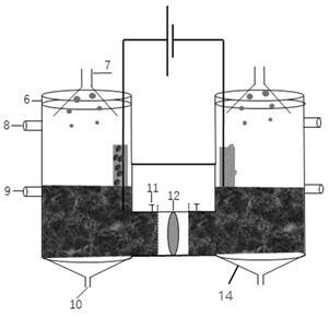 Array interconnection type electrode UASB reactor group