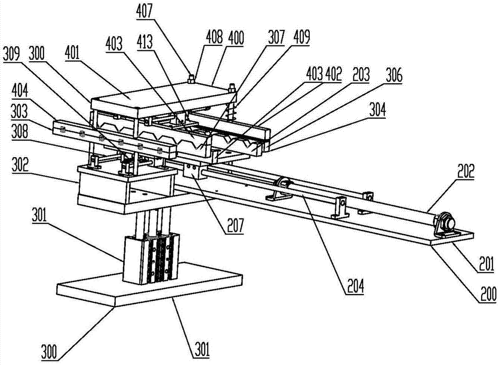 Assembling mechanism used for assembling vein needle and infusion hose