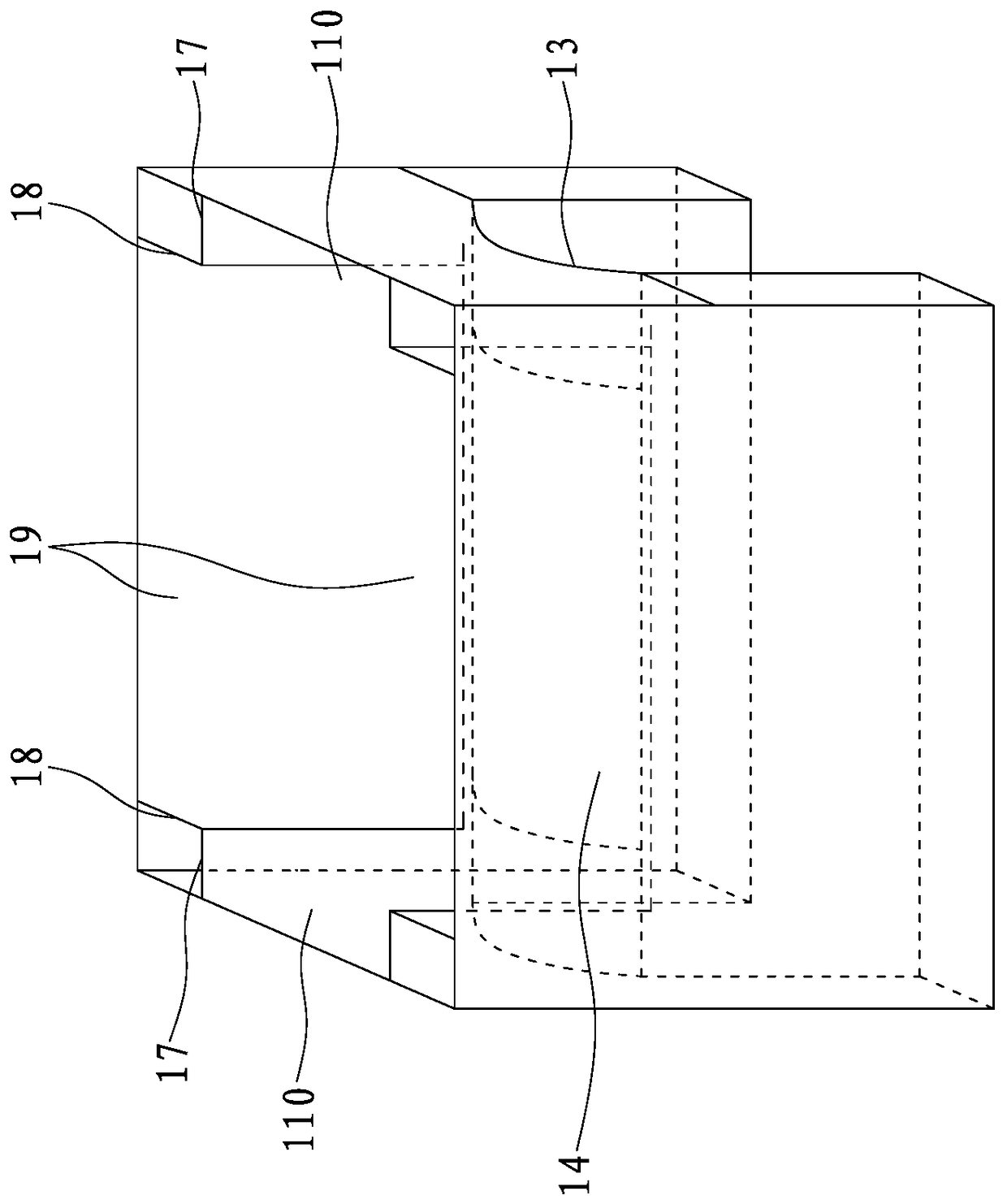 A performance testing device for mine roof reinforcement material and its application method