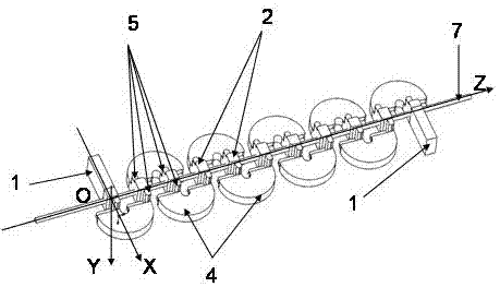 A twisted waveguide combined quasi-planar rectangular waveguide folded waveguide