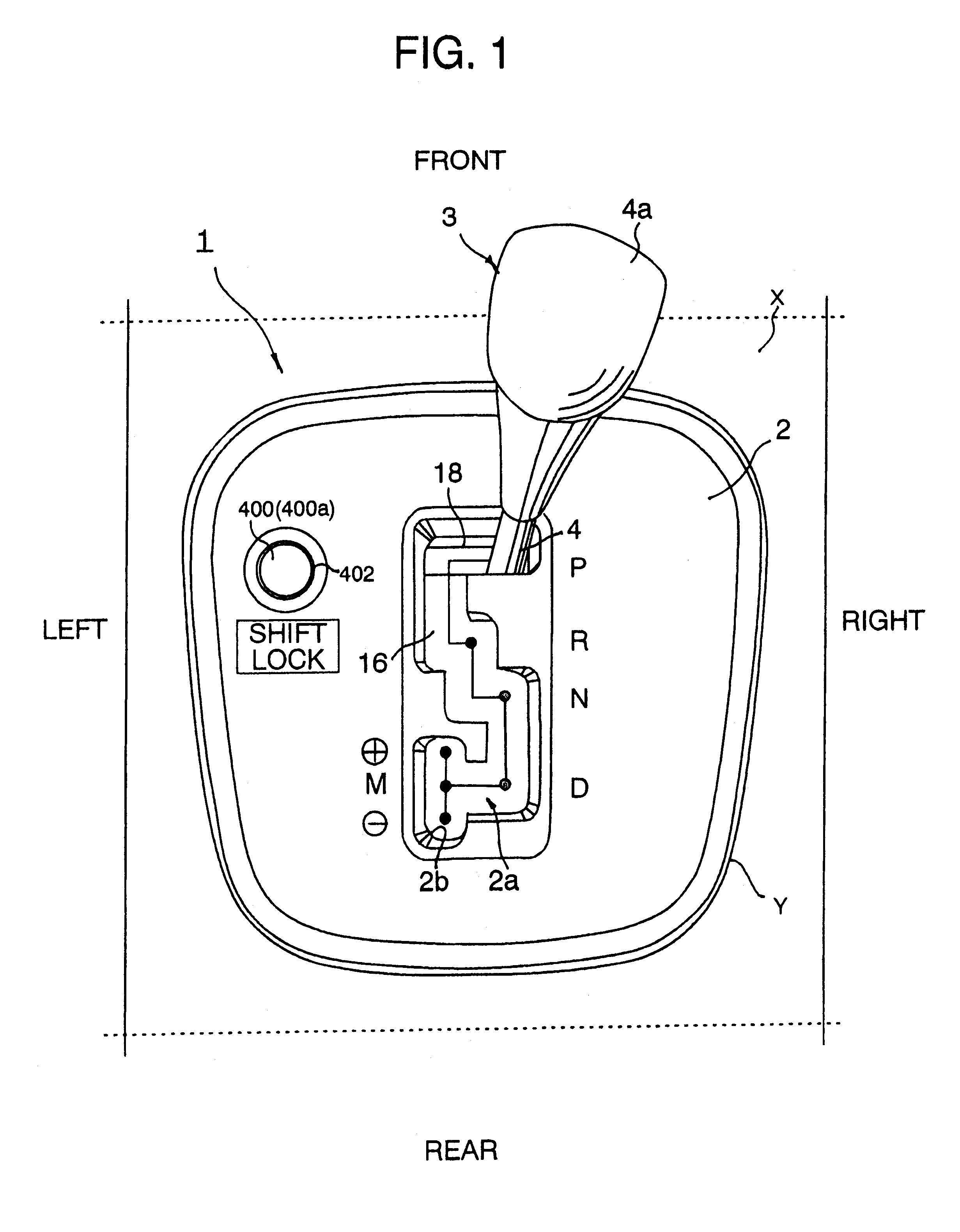 Shift select lever device for manually-shiftable automatic transmission