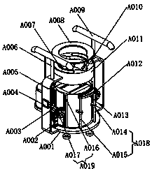 Gynecologic dressing stand capable of automatically adjusting position of opening of waste tub