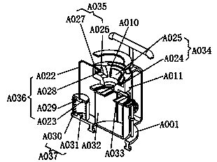 Gynecologic dressing stand capable of automatically adjusting position of opening of waste tub