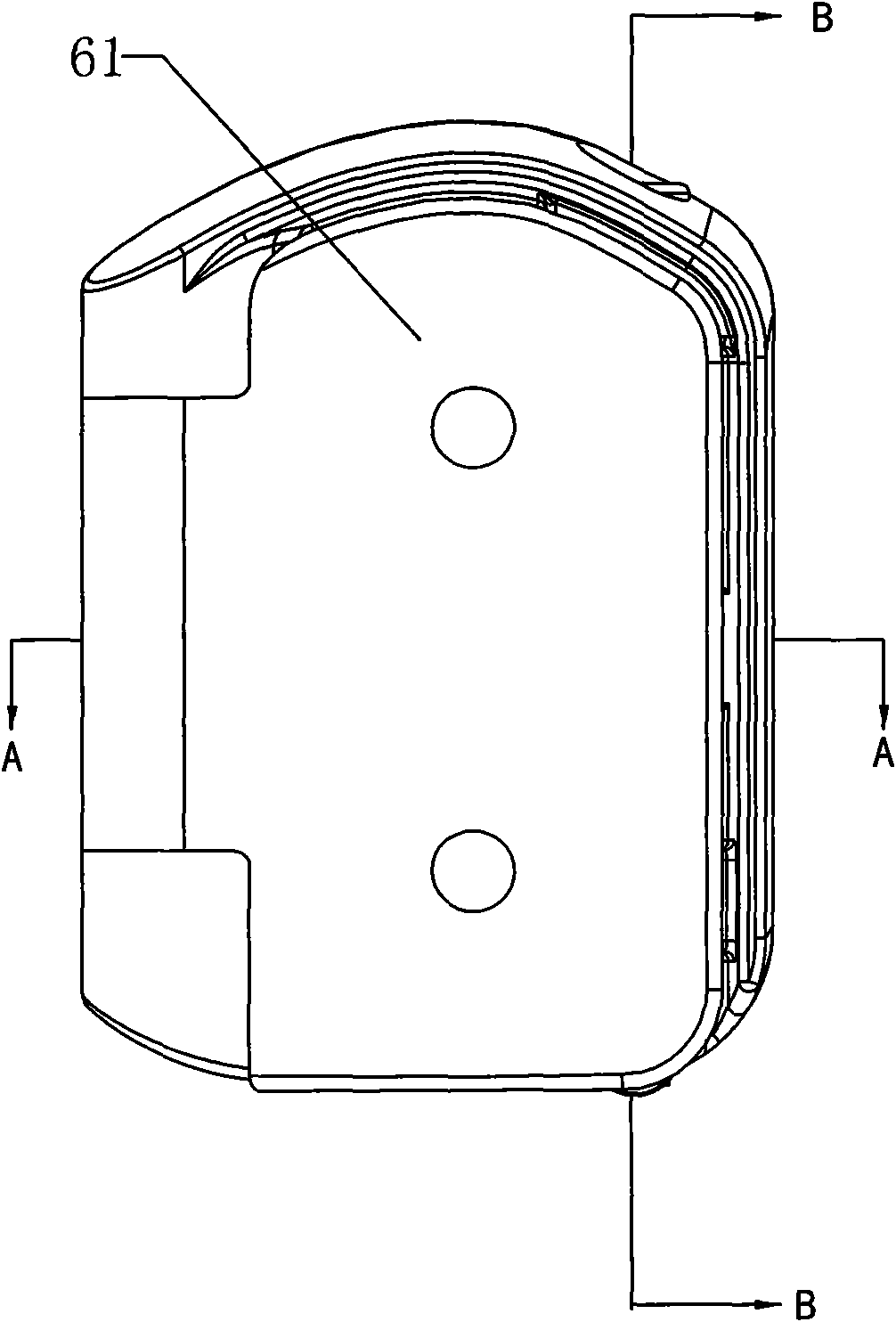 Internal-locking wire-control folding system