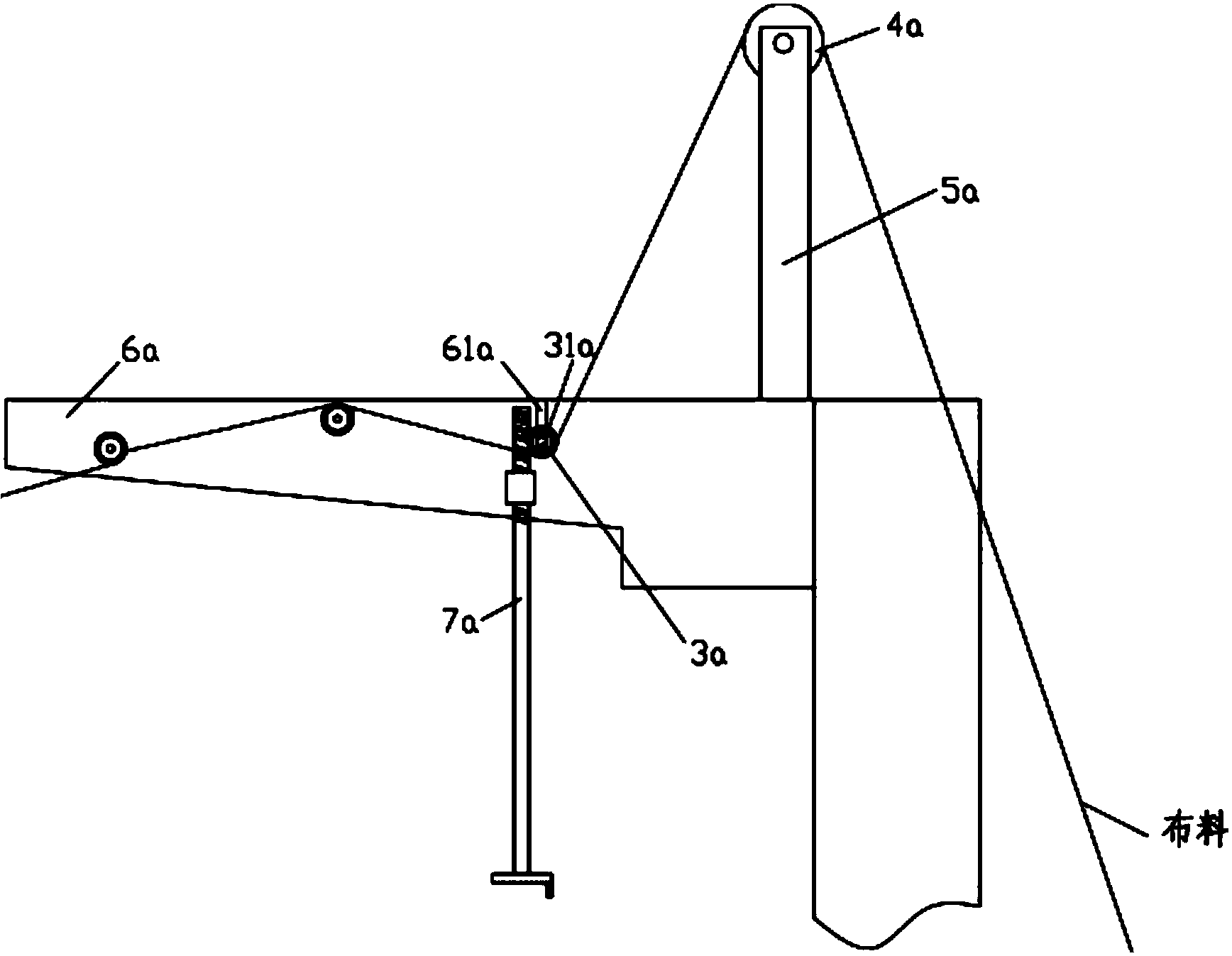 Traction gear of tentering setting machine