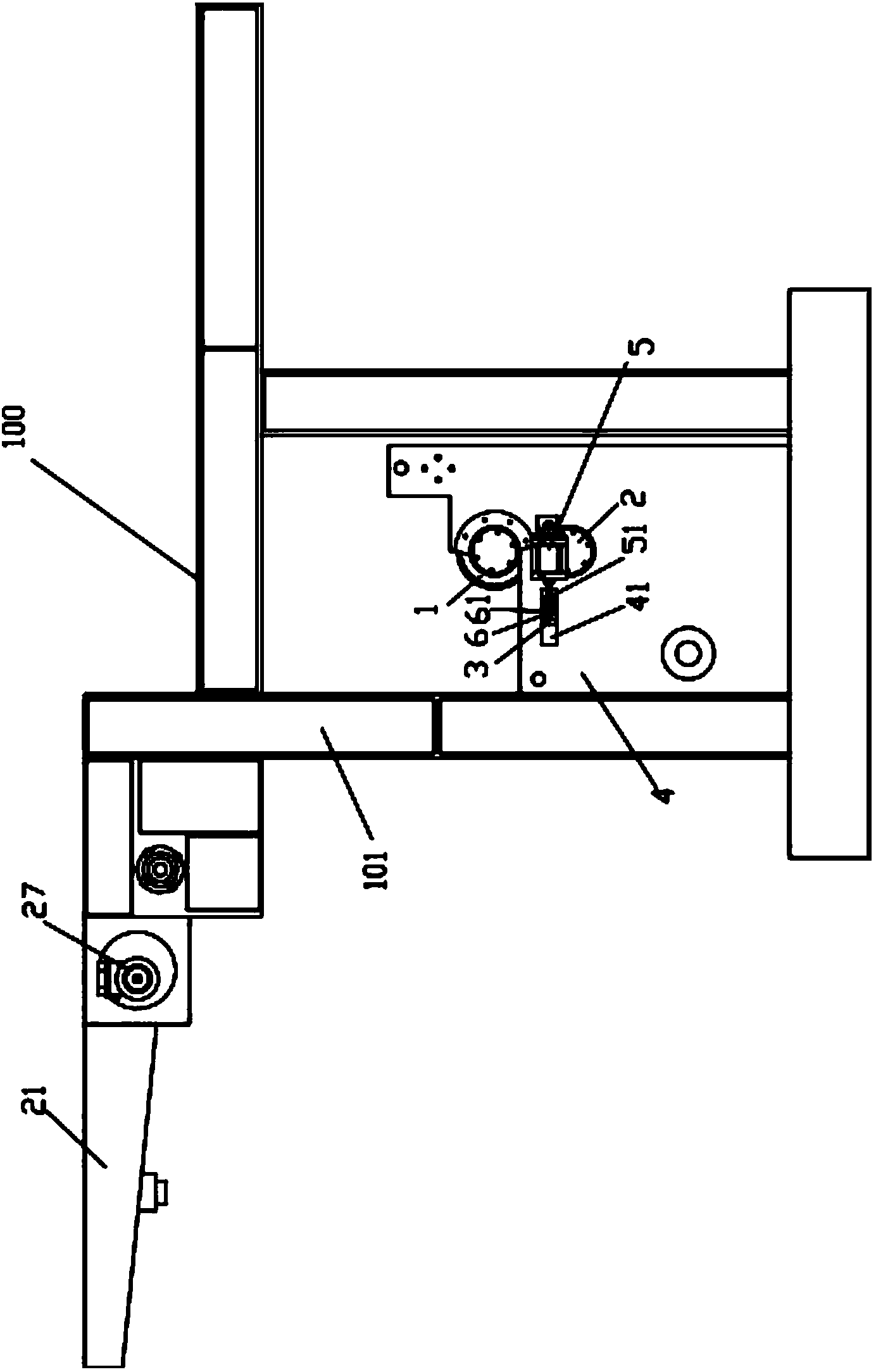 Traction gear of tentering setting machine