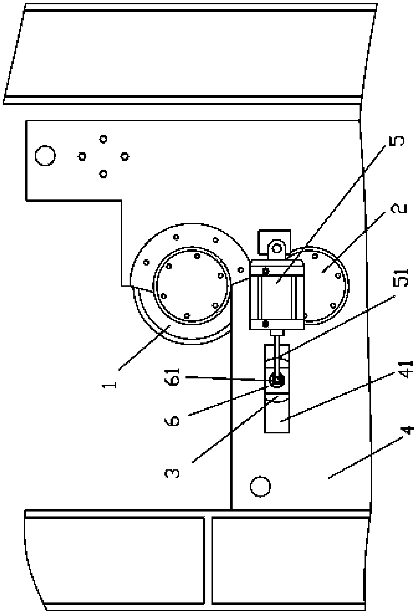 Traction gear of tentering setting machine