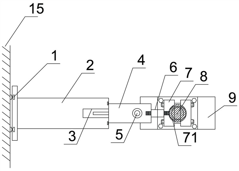 Intelligent cyclic loading test device for shear-resistant part