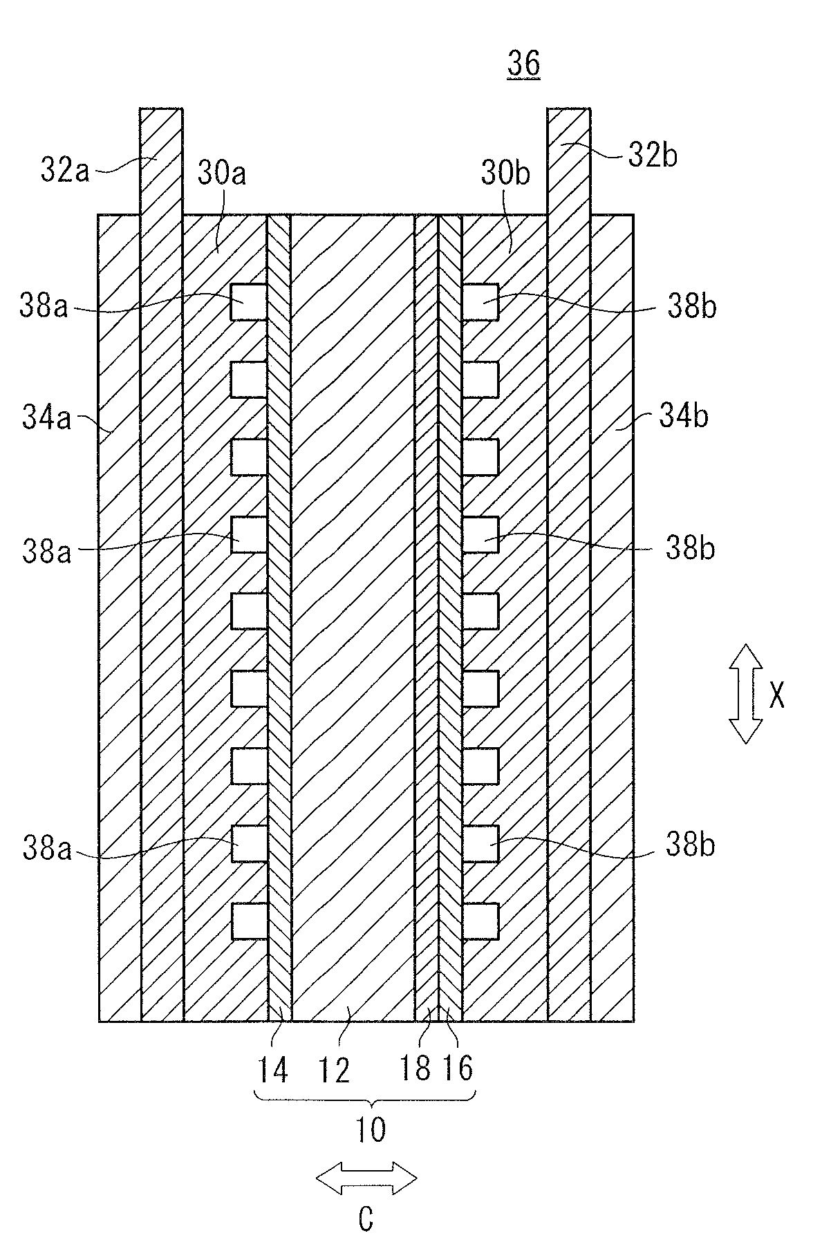 Free-standing membrane electrolyte electrode assembly