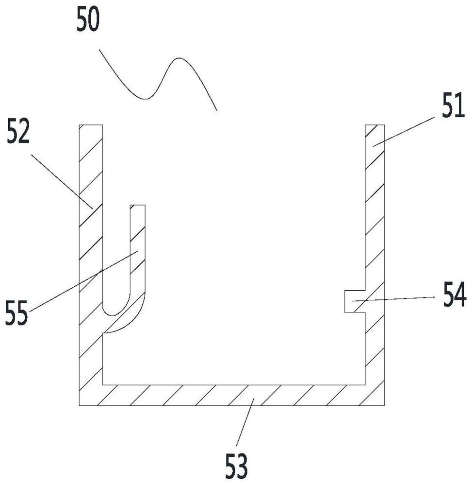 Muffler structure, fan coil unit and fan cabinet unit