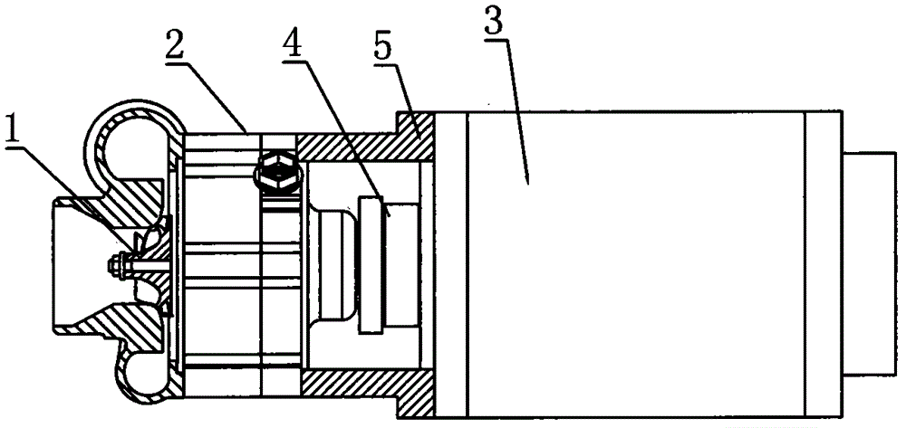 Combination pump of mechanical turbine