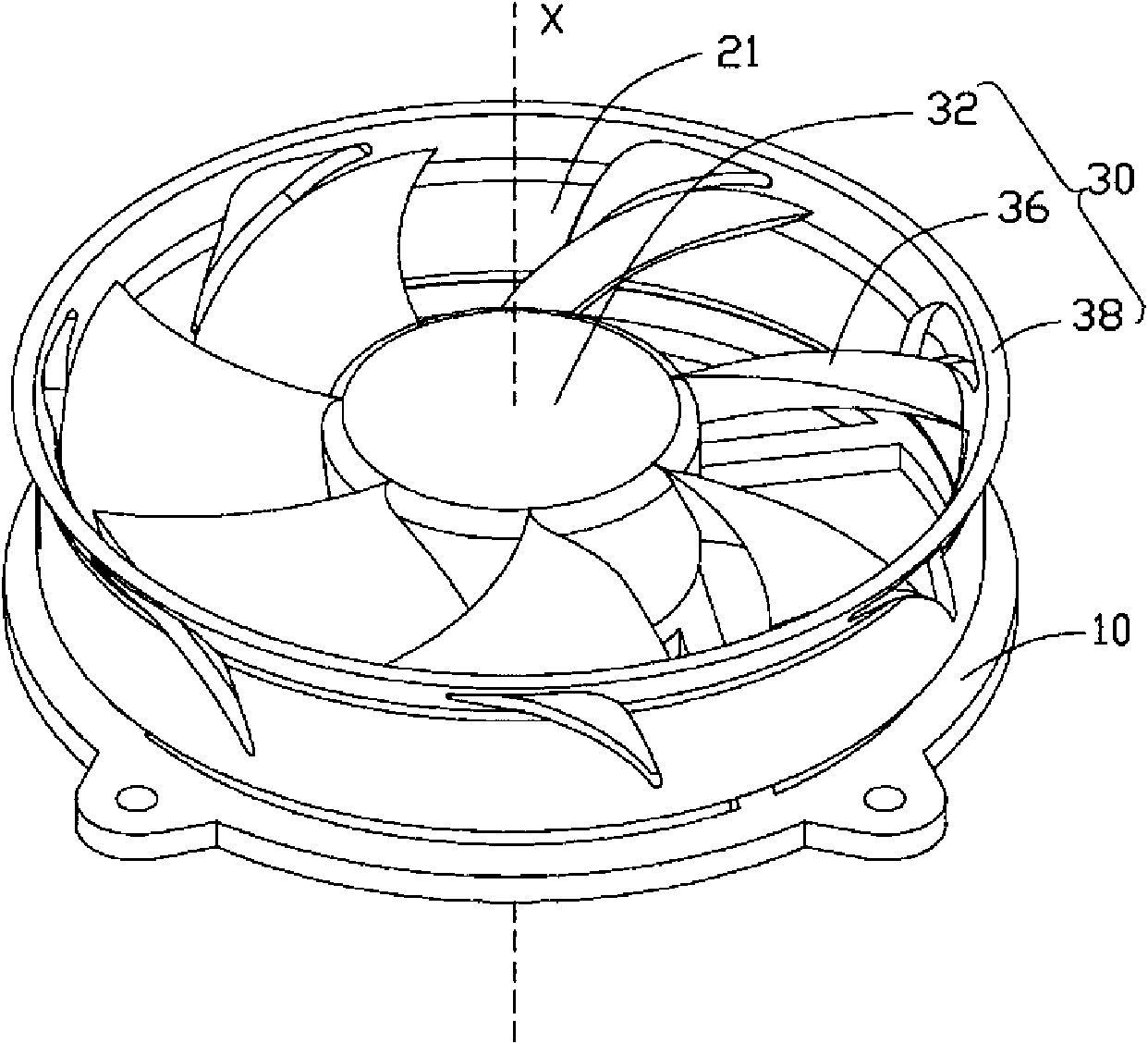 Cooling fan and rotor thereof