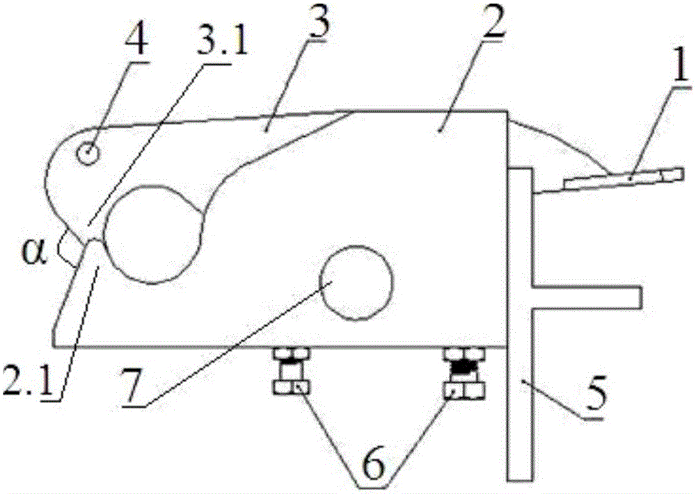 A towing hook device for towing a vehicle