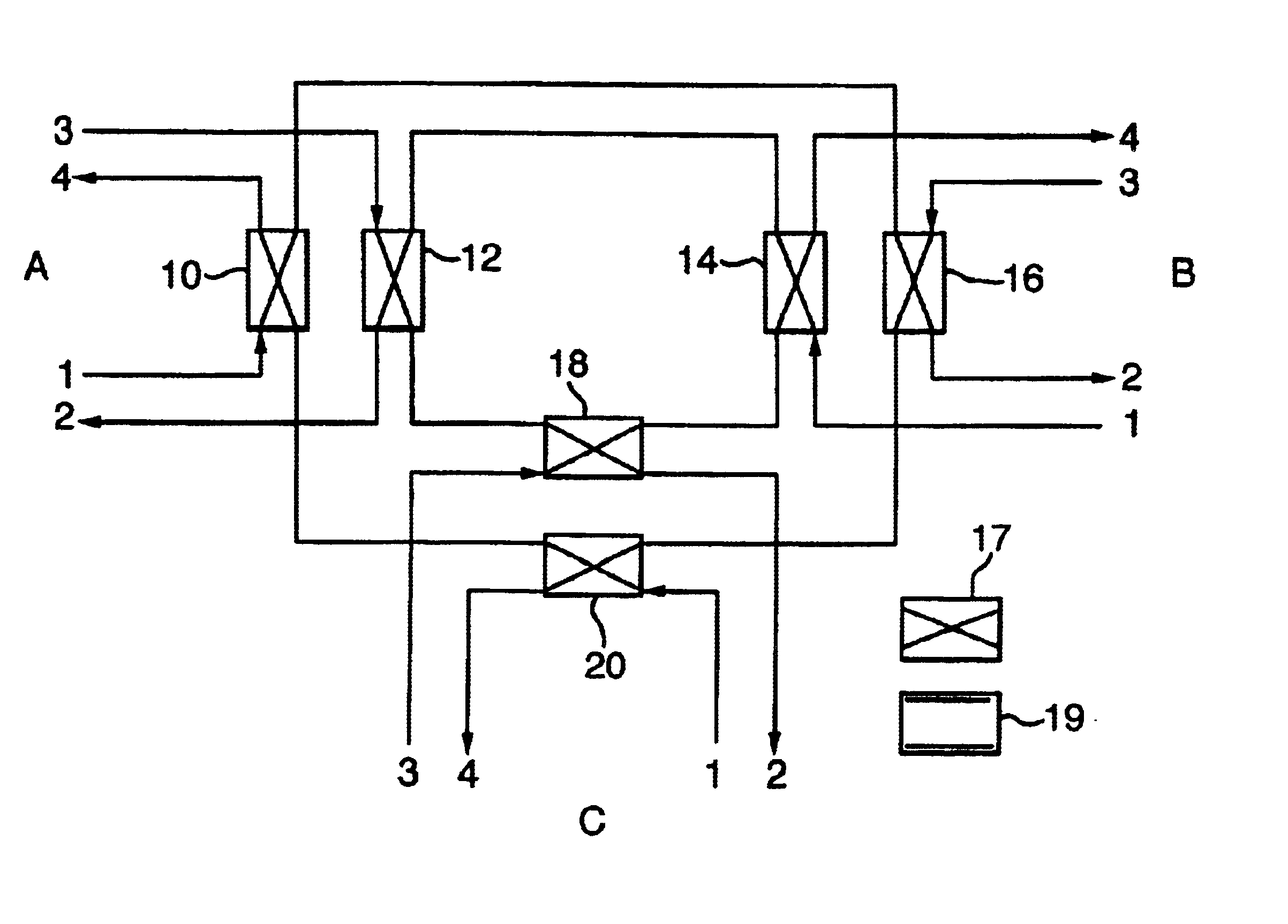Branching unit and system for underwater optical communication