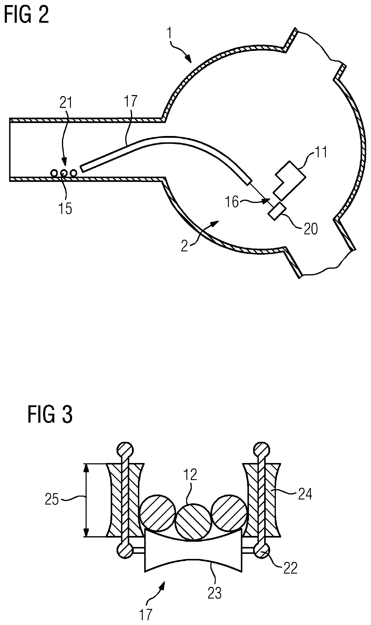 Offshore structure and method for attaching a tube or cable to an appliance of an offshore structure