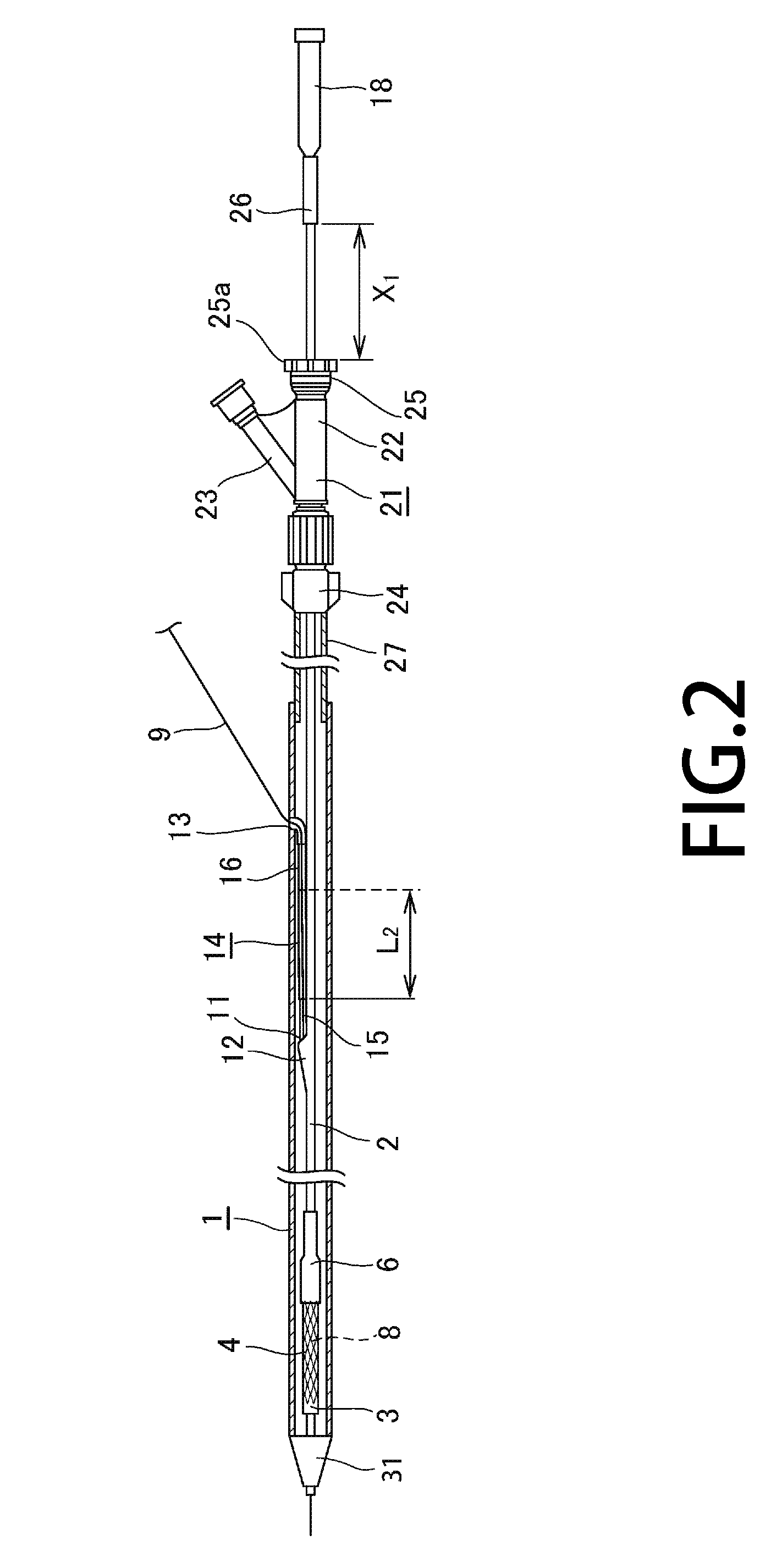 Medical catheter apparatus