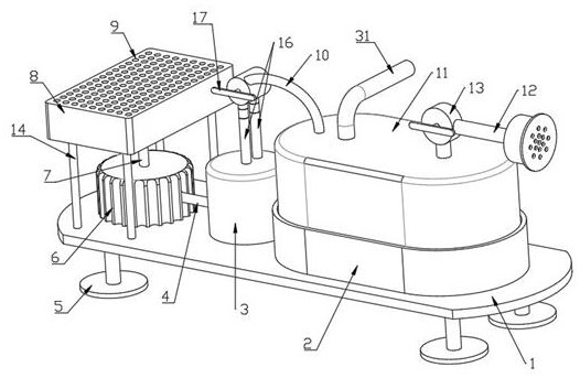 Preparation enrichment culture device for mesenchymal stem cells