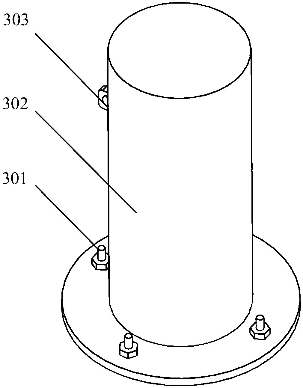 An indirect measurement device and calibration method for vehicle operating condition parameters