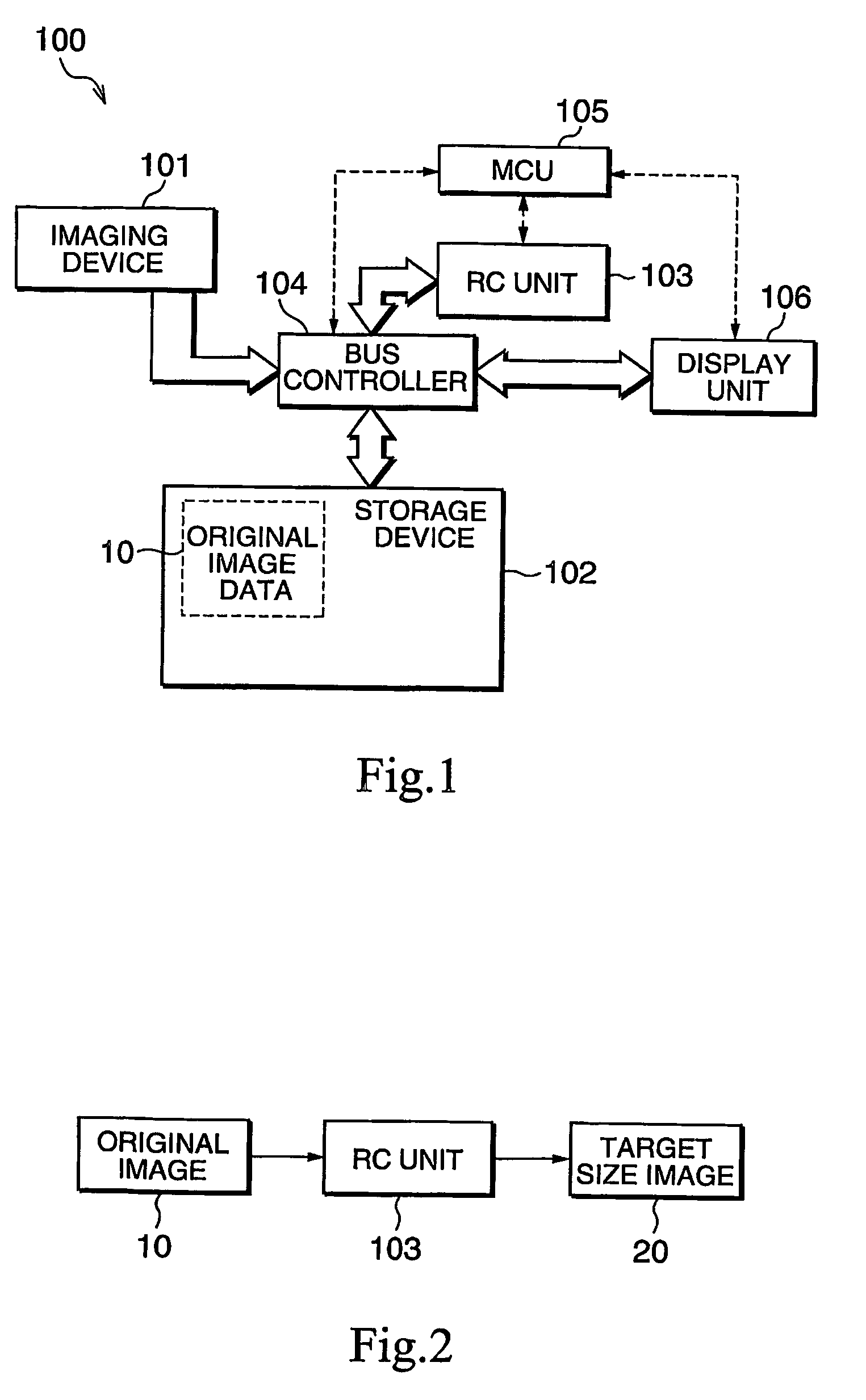 Apparatus and method for producing thumbnail images and for improving image quality of re-sized images