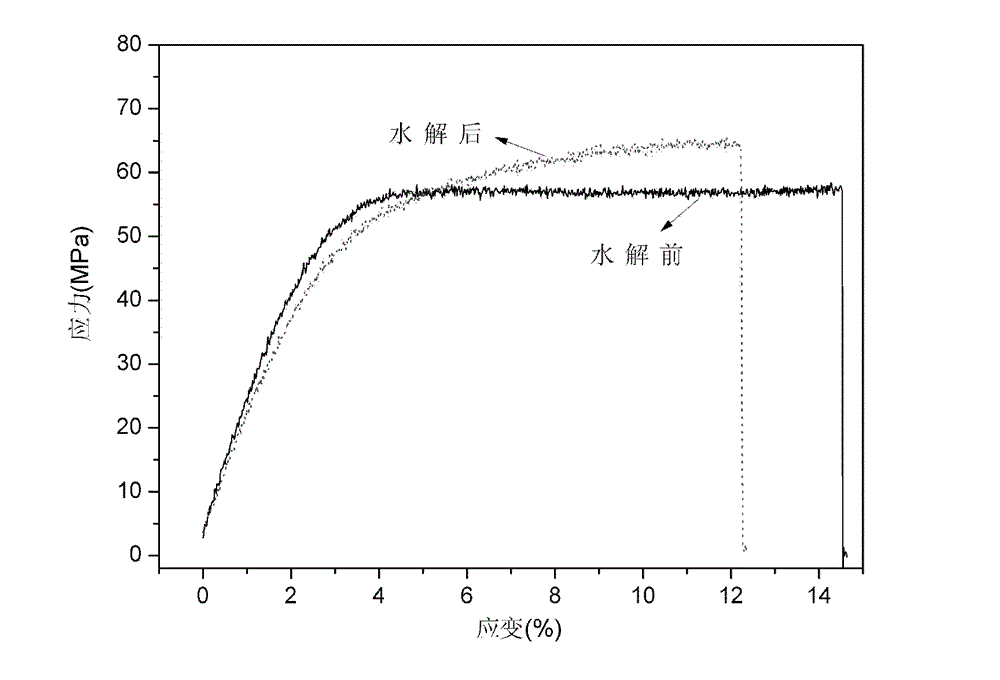 Sulfonated polyimide with hydrolysis resistance, and preparation method and application thereof