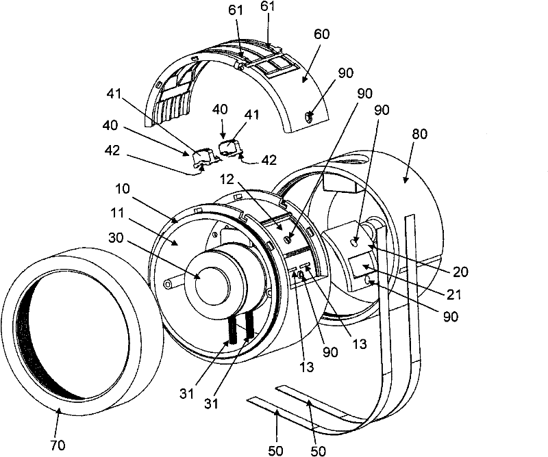 Improved waterproof monitoring device