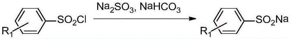 Asymmetric diaryl sulfone compound and its preparation method