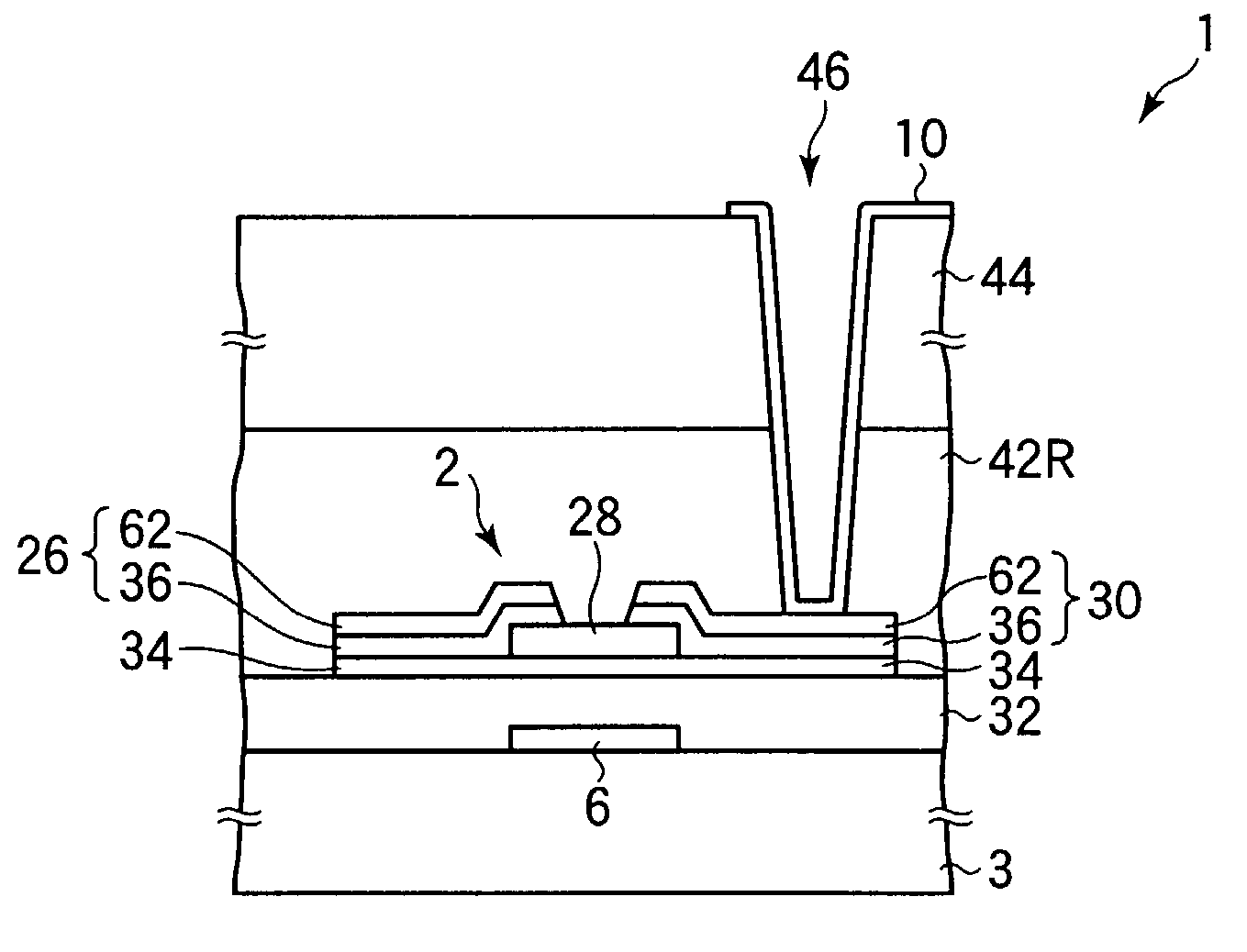 Substrate for use in a liquid crystal display and liquid crystal display using the same