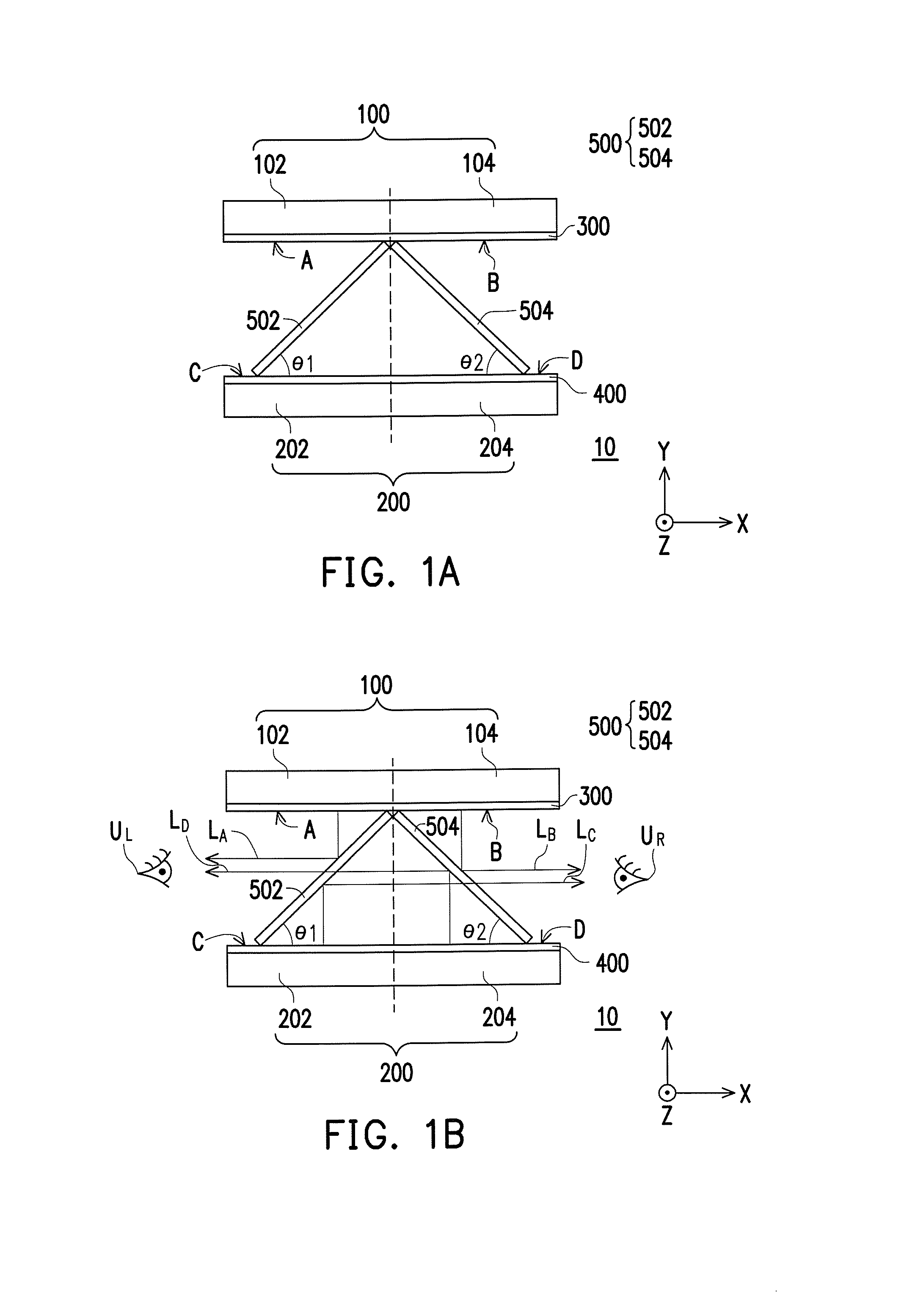 Floating image display apparatus