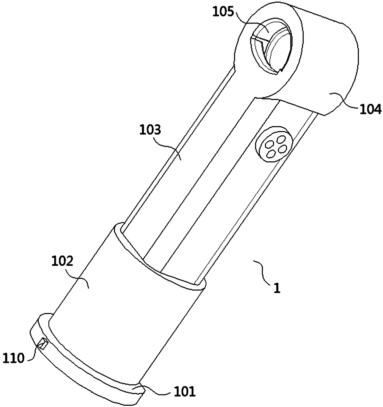 Medical auxiliary device for infusion