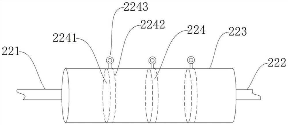 Heating device of anaerobic biogas digester and use method of heating device