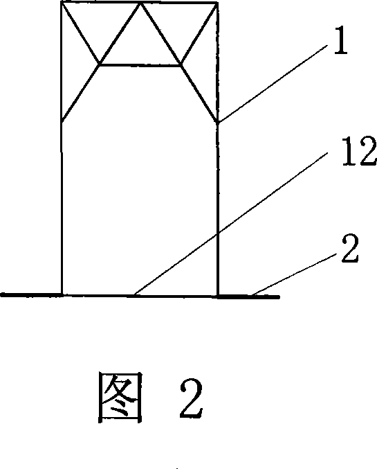 Method for reinforcing and modifying through steel truss bridge