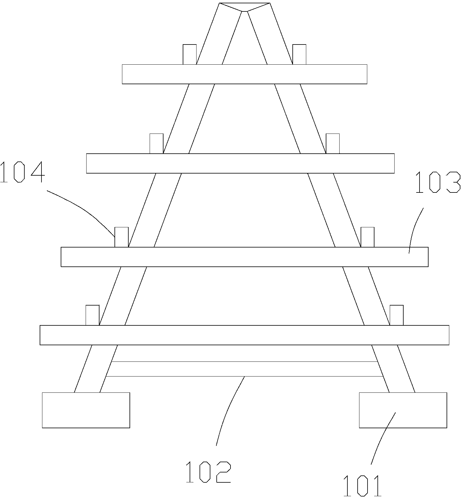 Three-dimensional combined type soilless culture device