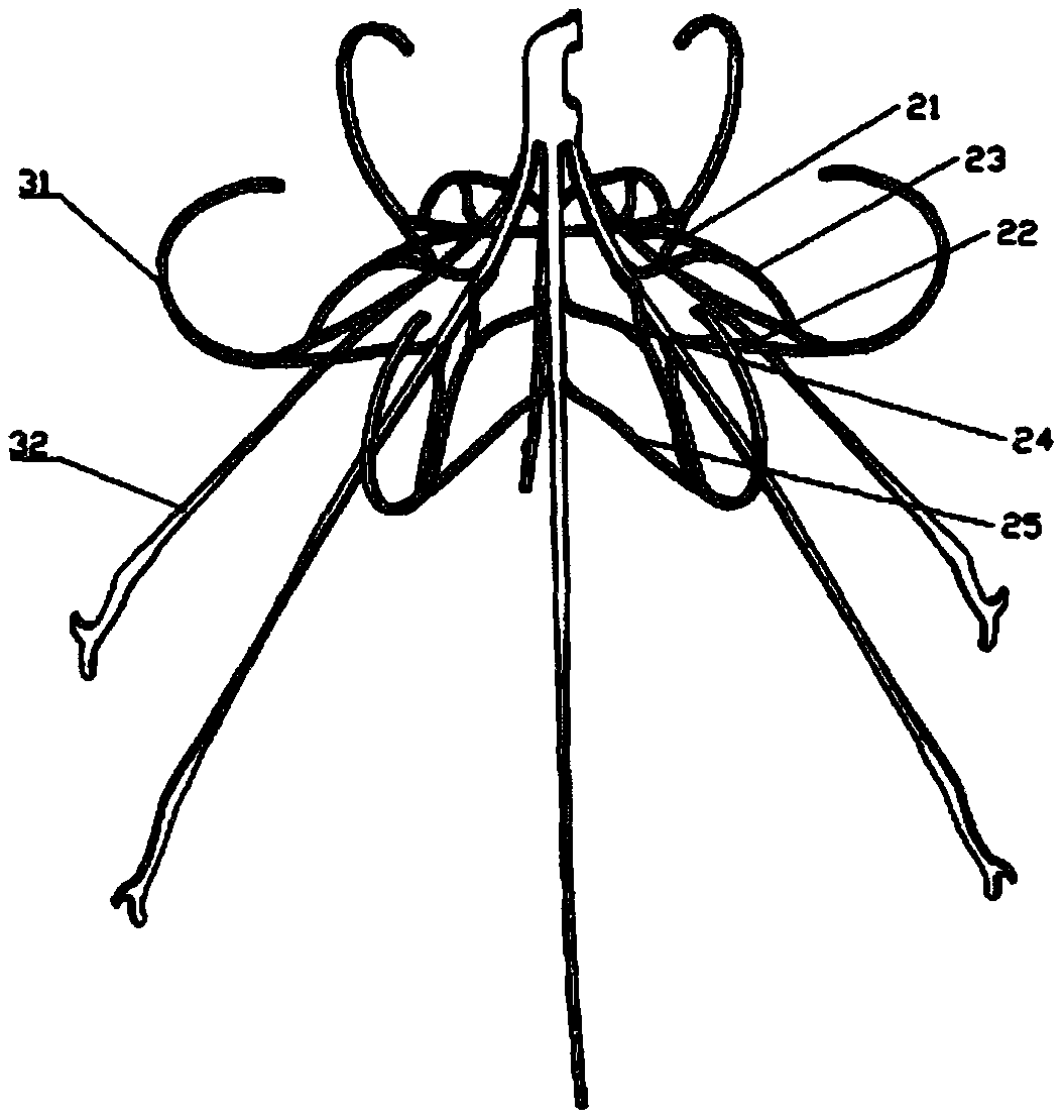 Vena cava filter with double-layer filter net