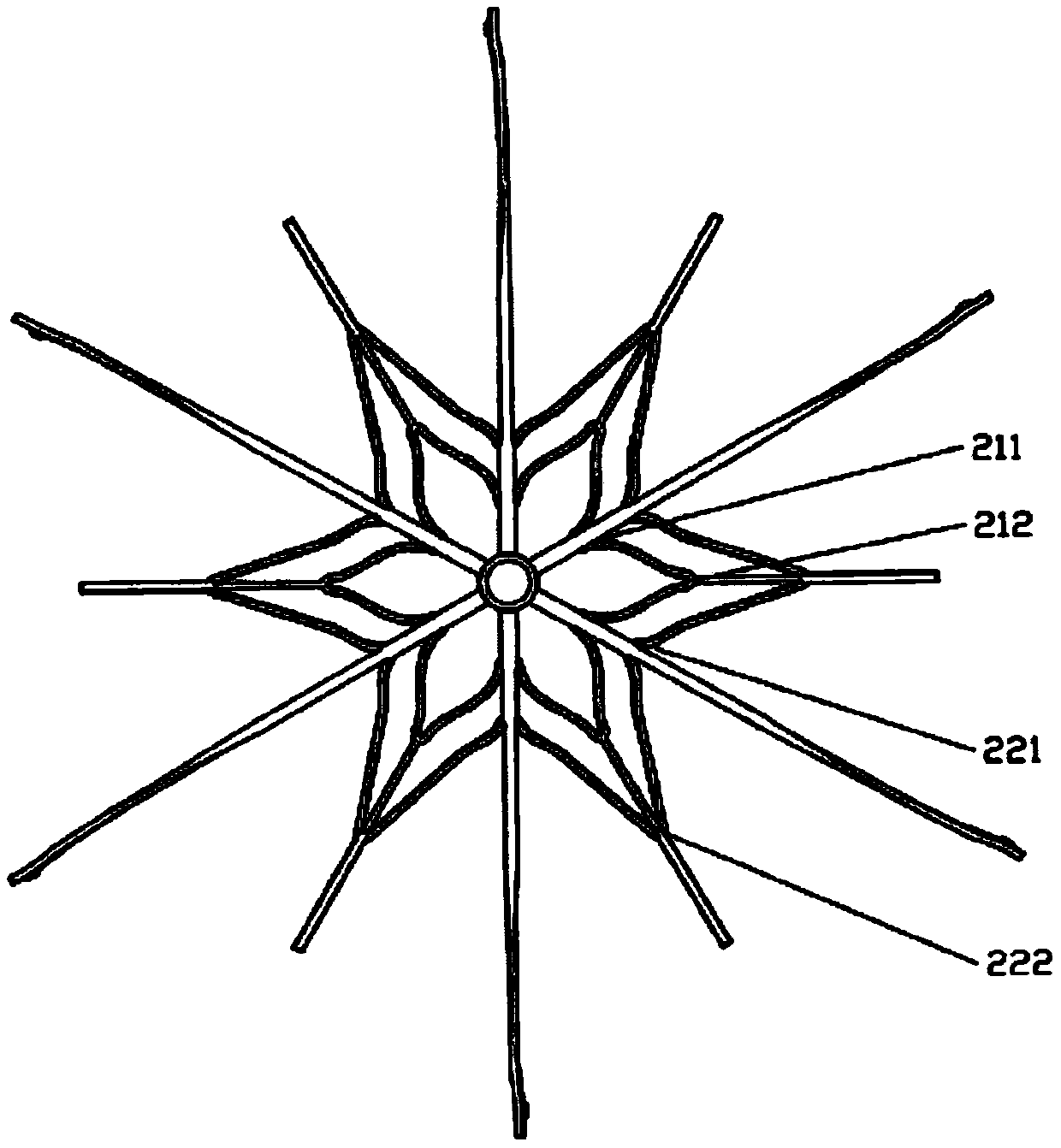 Vena cava filter with double-layer filter net