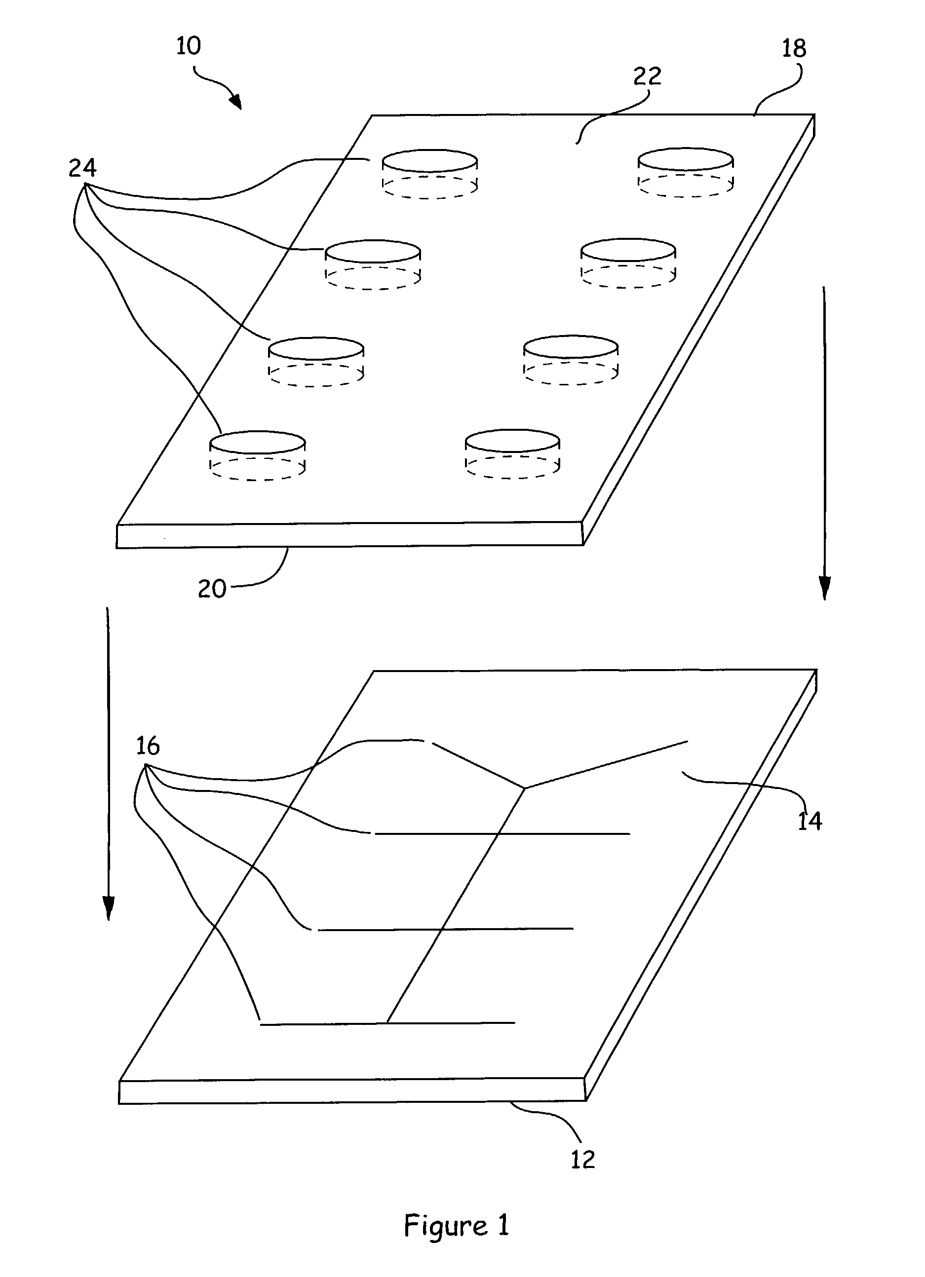 Methods of fabricating polymeric structures incorporating microscale fluidic elements
