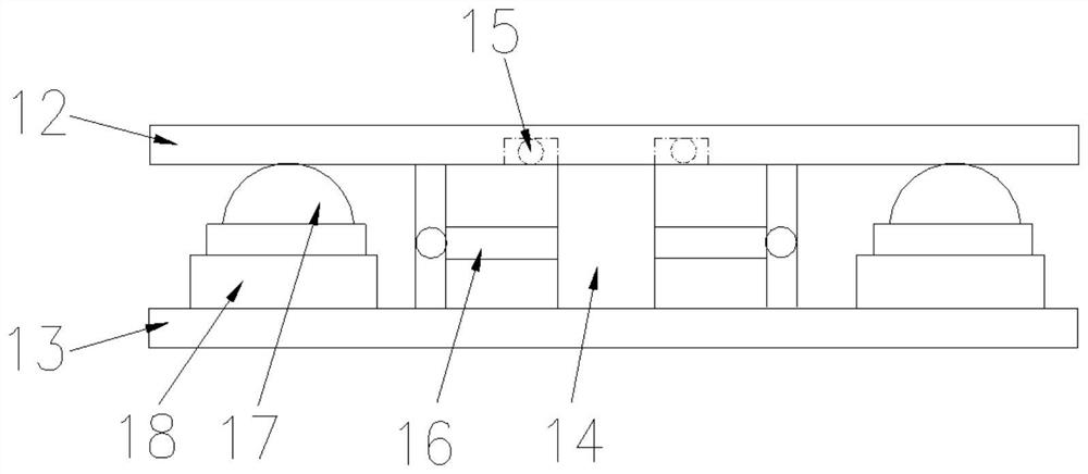 Soil loosening device for tea planting