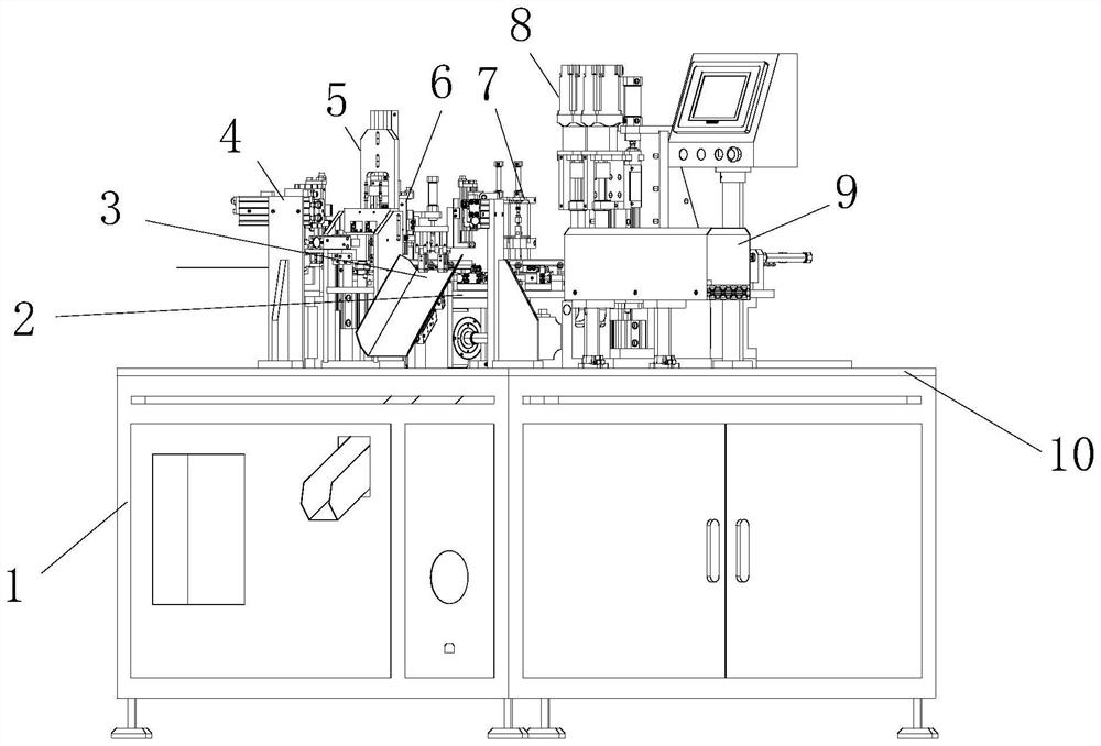 Fire-fighting valve core assembly machine