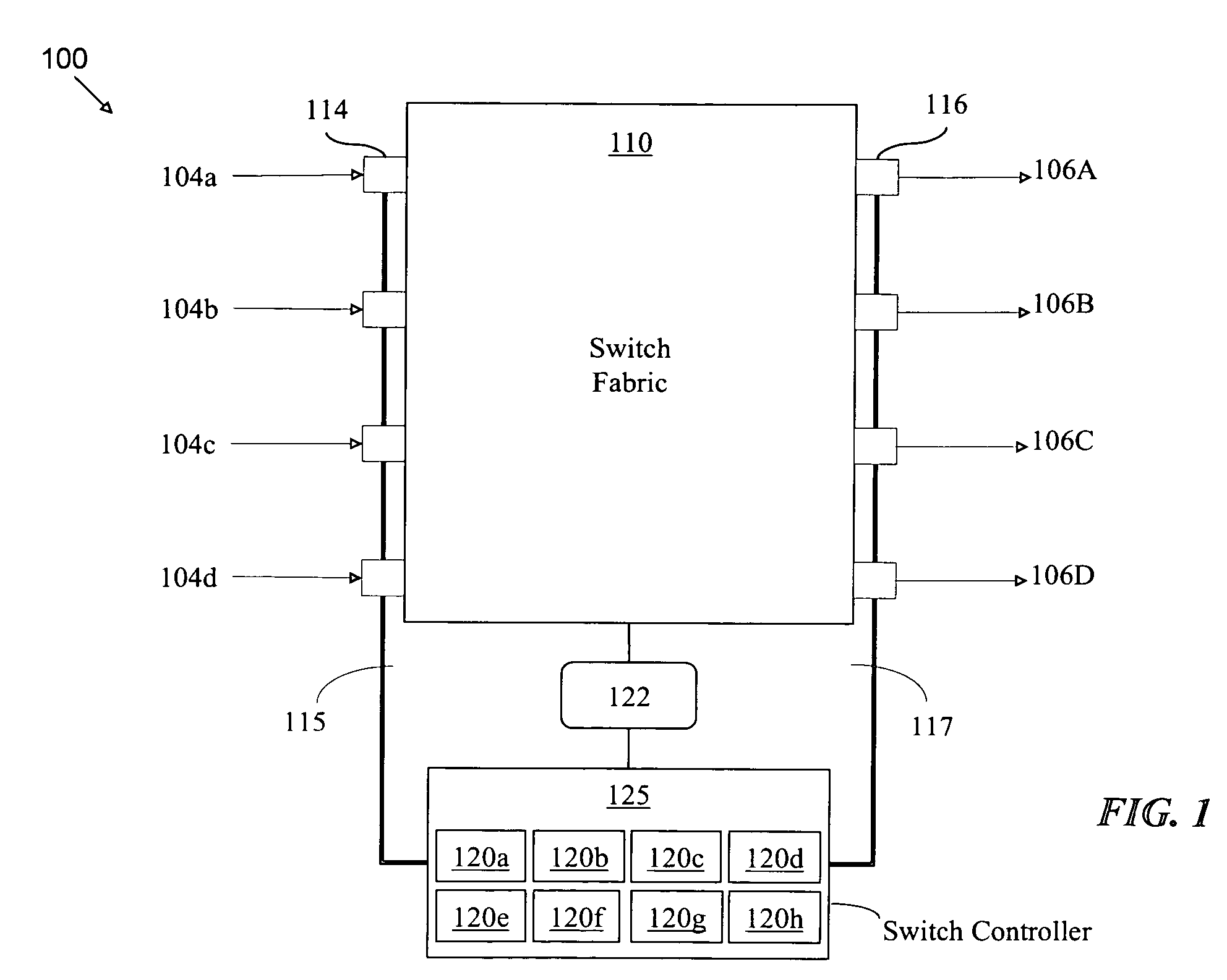 High-speed scheduling apparatus for a switching node