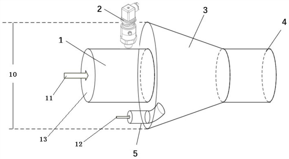 A compressed air foam generating device and its application method