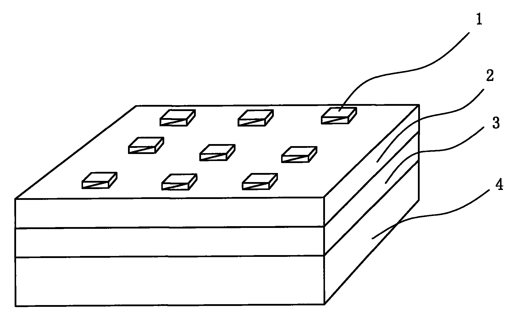 Organic polymer electronic memory manufacturing method